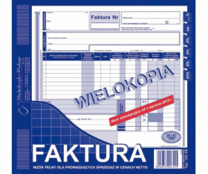 Herlitz ČISTÁ FAKTURA 2/3 A4 (PLNÁ) (O+1K) MICHALCZYK I P...