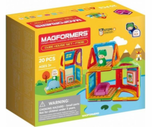 Magnetické bloky Magformers Cube House - Žába