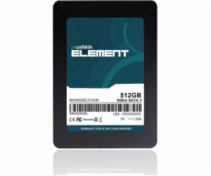 Mushkin Element 512GB 2,5" SATA III SSD (MKNSSDEL512GB)