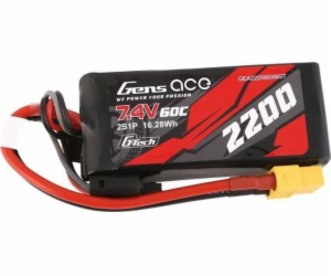 Gens Ace GensAce G-Tech LiPo baterie 2200mAh 7,4V 60C 2S1...