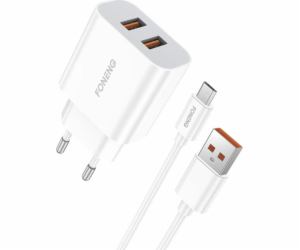 Nabíječka Foneng Foneng EU45 Micro dual USB nabíječka