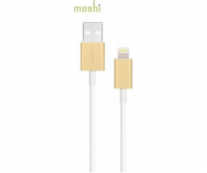 Moshi USB-A – Lightning kabel 1 m bílý (MI-LIGHUSB-G)