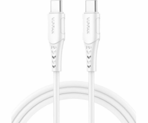 Vipfan USB-C - USB-C kabel USB 1 m Bílá (P05-1m)