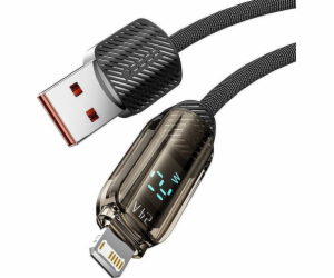 Toocki USB-A - Lightning kabel 1 m černý (TXCLYX01)