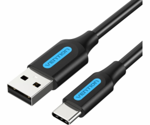 Vention USB-A - USB-C kabel 0,25 m černý (COKBC)