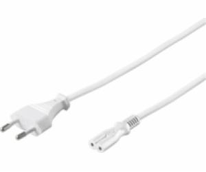 MicroConnect C7 napájecí kabel, 5m, bílý (PE030750W)