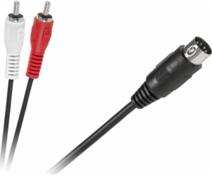 LP kabel DIN-2 x RCA kabel 1,2m