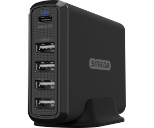 Sitecom CH-017 nabíječka 4x USB-A 1x USB-C 6 A (001912610...