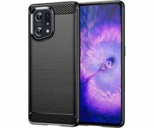 Hurtel CARBON CASE FLEXIBILNÍ POUZDRO PRO OPPO FIND X5 ČERNÉ