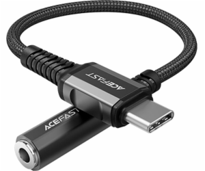 Acefast C1-07 černý USB adaptér USB-C - Jack 3,5 mm černý...