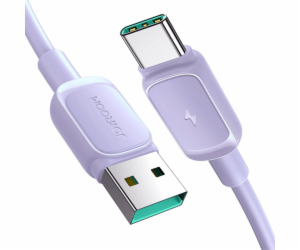 Joyroom USB-A – USB-C kabel USB-C 1,2 m fialový (JYR761)