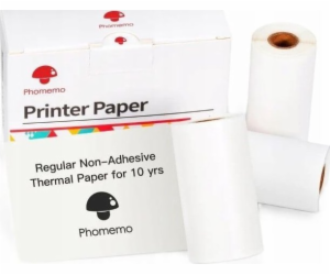 Phomemo Paper White Doplňovací náplně 3x role 53mm Phomem...