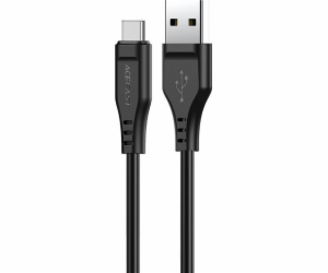 Acefast USB-A – USB-C kabel USB 1,2 m černý (6974316280866)