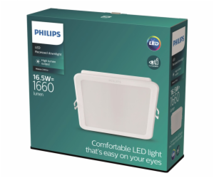 Vestavné svítidlo Philips MESON, 16,5W, 3000°K, LED