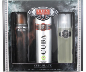 Cuba Black Set pro muže EDT 100ml + 100ml voda po holení ...