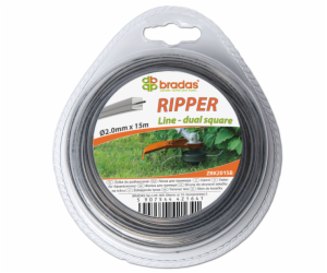 Bradas Ripper Dual line čtvercový 2,7 mm 15m blistr (ZRK2...