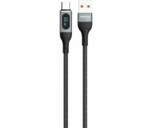 Dudao USB-A - USB-C USB kabel 1 m černý (6973687243678)