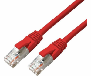 MicroConnect CAT6A UTP 2m červená LSZH