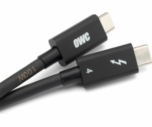 OWC USB-C – USB-C kabel USB 0,7 m černý (OWCCBLTB4C0,7M)