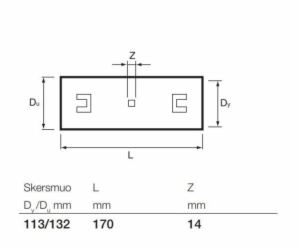 Konektor odpadní trubky Wavin, O 113 mm