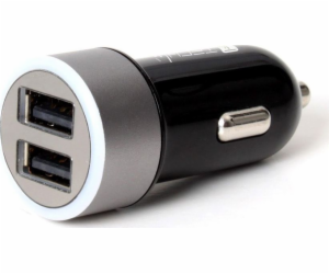 Techly 2x USB-A 4,8 A nabíječka (IUSB2-CAR-ADP482)