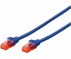 Digitus Patchcord U-UTP, Cat6, LSZH, 0,5 m, modrý (DK-161...