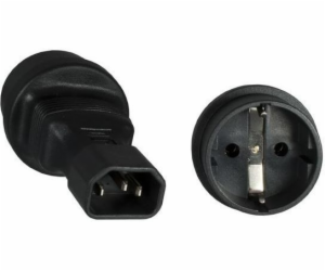 MicroConnect napájecí adaptér C14 - Schuko (PE14CEEAD)