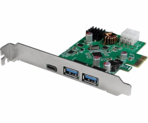 LogiLink PCIe 2.0 x1 řadič – USB 3.2 Gen 1 + USB-C (PC0090)