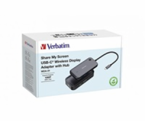 VERBATIM Display Adapter WDA-01 Share My Screen 1080P, US...