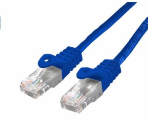 C-TECH kabel patchcord Cat6, UTP, modrý, 0,25m