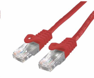 C-TECH kabel patchcord Cat6, UTP, červený, 2m