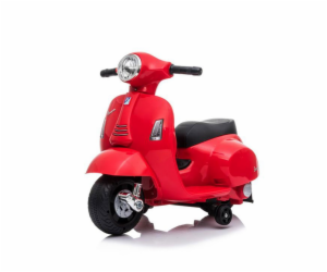 Dětská elektrická motorka Baby Mix Vespa červená