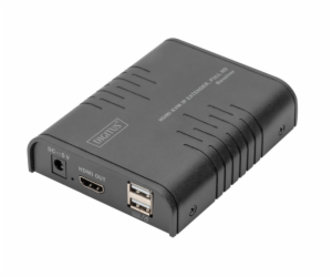 DIGITUS DS-55530 HDMI KVM IP Extender přijímač, Full HD, ...