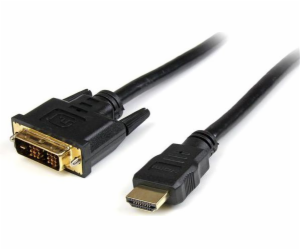 StarTech HDMI - DVI-D kabel 1m černý (HDDVIMM1M)