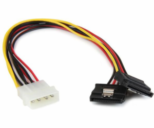 StarTech Molex - SATA x2, 0,3 m, vícebarevný (PYO2LP4LSATA)