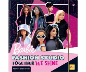 Lisciani LISCIANI BARBIE SKIC KNIHA SPOLEČNĚ FASHION STUDIO