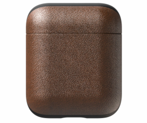 Nomad Airpod Case Leather Rustic Brown