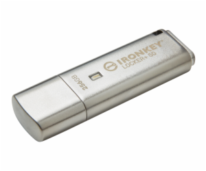 Kingston IronKey Locker+ 50/256GB/USB 3.1/USB-A/Stříbrná