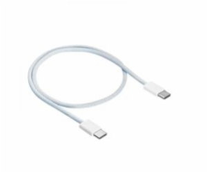 Akyga Kabel USB-C / USB-C 2.0 60W, bílá  50cm