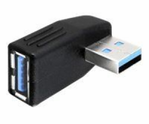 DeLock adaptér USB 3.0 samec - USB 3.0 samice pod úhelem ...