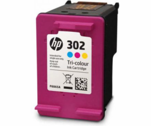 Barevný inkoust HP 302 (F6U65AE)