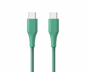 ER POWER kabel USB-C/C GRS 60W 120cm zelený