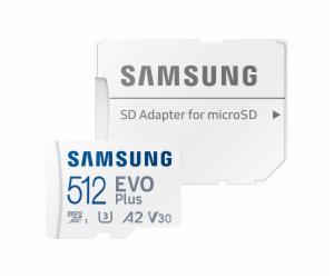 Samsung micro SDXC karta 512 GB EVO Plus + SD adaptér