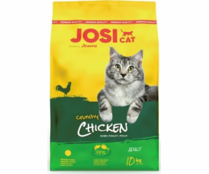 Suché krmivo pro kočky Josera JosiCat Crunchy Chicken, 10 kg