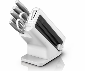 NINJA StaySharp white Knife block with Sharpener