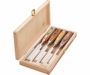 Kirschen Firmer Chisel Set WINAC in wooden box