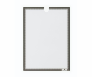 1x5 Durable Document Holder DIN A4 self-adhesive grey 400657