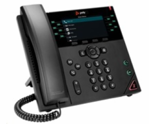 Poly VVX 450 12linkový IP telefon s podporou technologie PoE