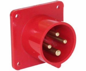 PCE Board plug 32A 4P 400V červená IP44 (624-6)