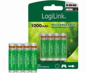 Baterie LogiLink AAA / R03 1000mAh 4 ks.